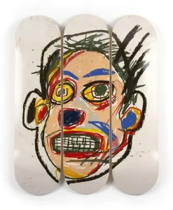 THE SKATEROOM Kunst Und Skulpturen|Kunstobjekt x Jean-Michel Basquiat