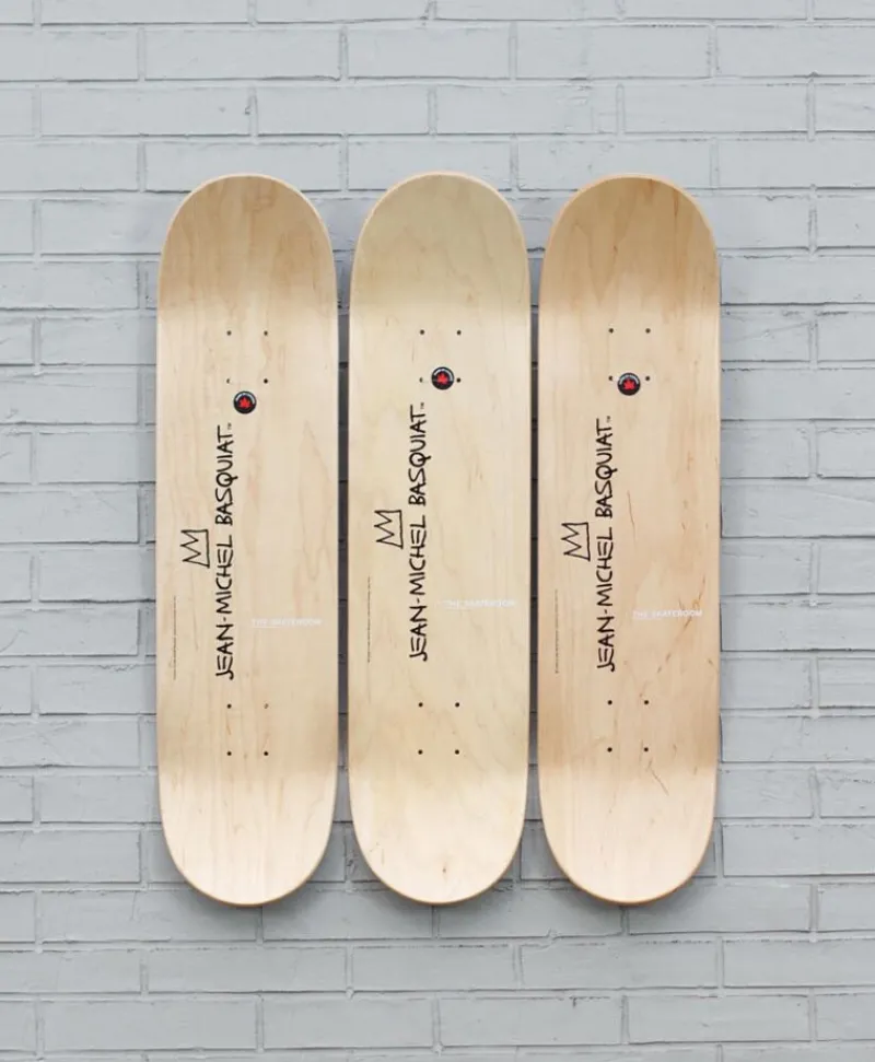 THE SKATEROOM Kunst Und Skulpturen|Kunstobjekt x Jean-Michel Basquiat