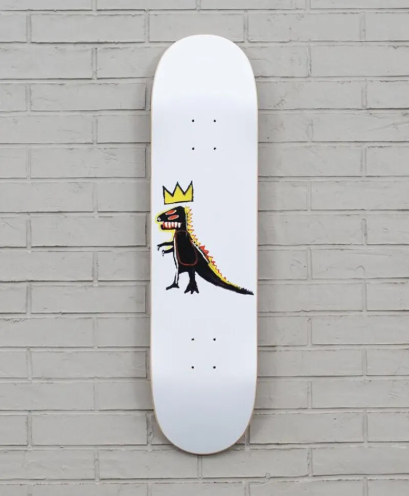 THE SKATEROOM Kunst Und Skulpturen|Kunstobjekt x Jean-Michel Basquiat