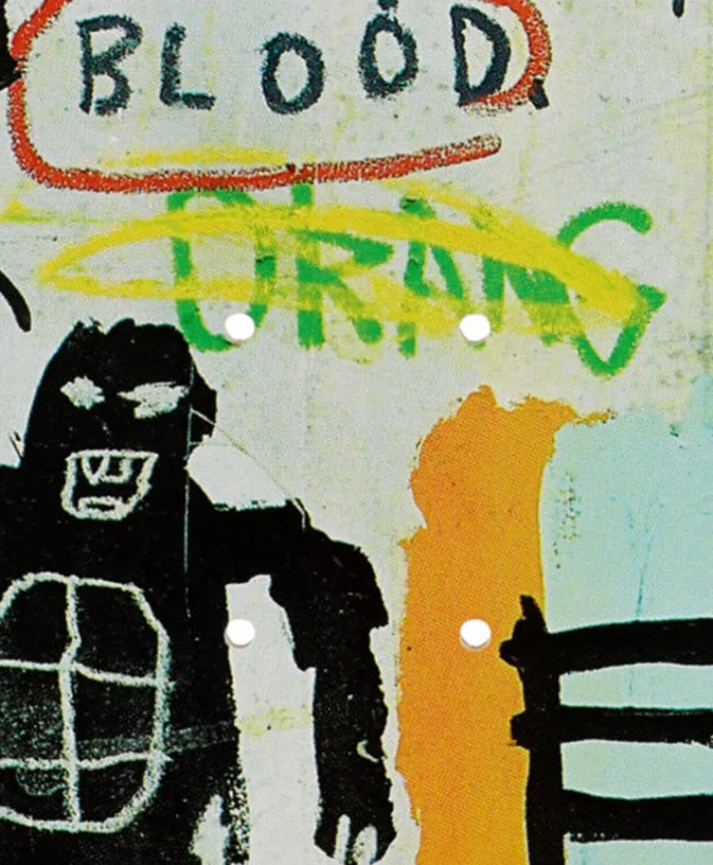 THE SKATEROOM Kunst Und Skulpturen|Kunstobjekt x Jean-Michel Basquiat