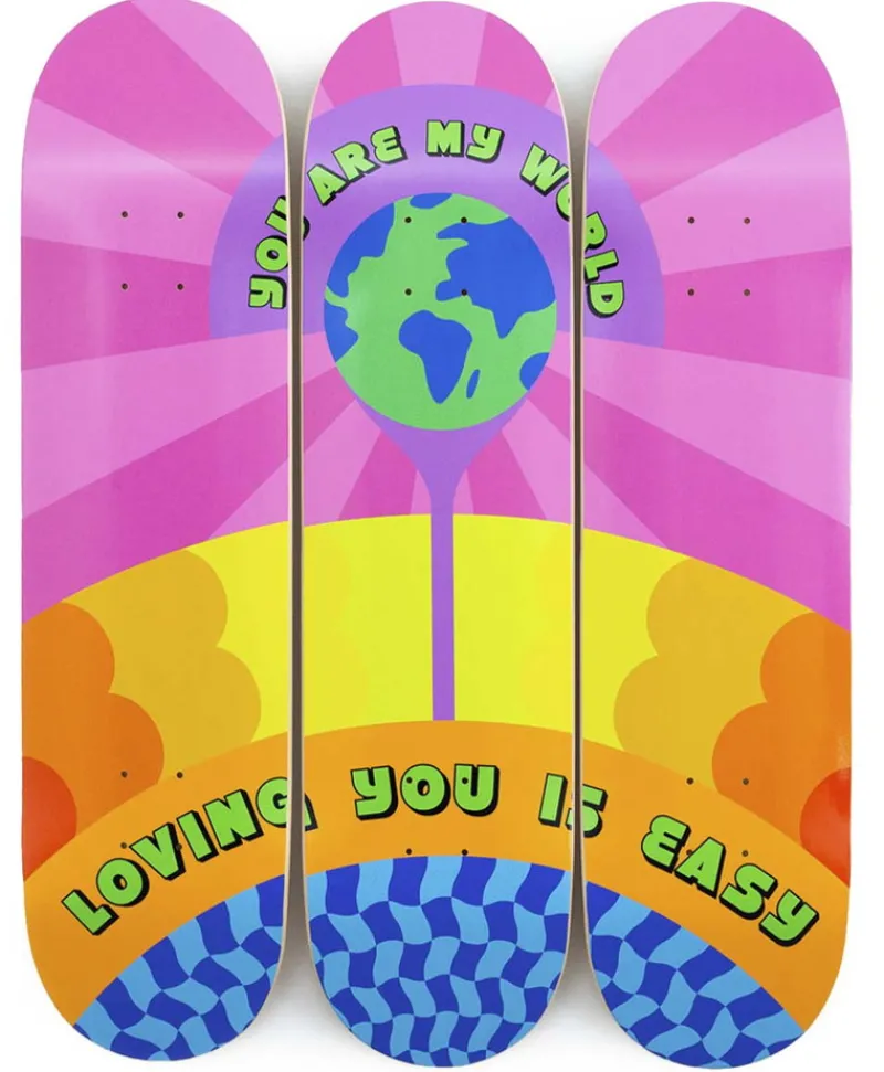 THE SKATEROOM Kunst Und Skulpturen|Kunstobjekt x Yinka Ilori