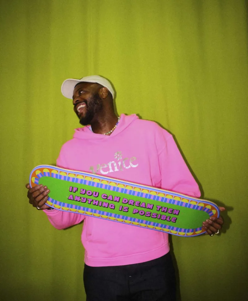 THE SKATEROOM Kunst Und Skulpturen|Kunstobjekt x Yinka Ilori