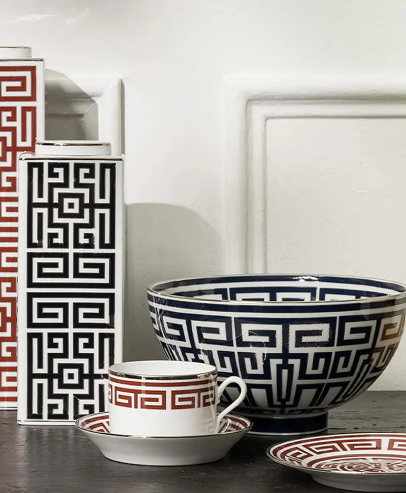 Ginori 1735 Porzellan|Labirinto Schalen