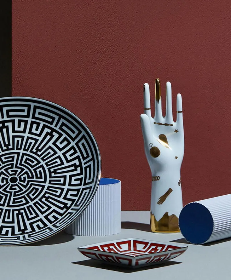 Ginori 1735 Porzellan|Serviergeschirr|Labirinto Servierplatten eckig