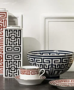 Ginori 1735 Porzellan|Serviergeschirr|Labirinto Servierplatten eckig