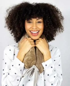 YuYu Bottle Wärmflaschen|Lange Wärmflasche aus Luxus Fleece