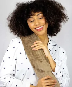 YuYu Bottle Wärmflaschen|Lange Wärmflasche aus Luxus Fleece