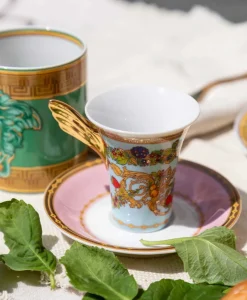 Rosenthal x Versace Tassen|Kaffee Und Tee|Le Jardin de Versace Espresso-Set