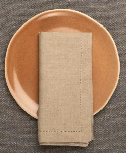 indradanush Tischwäsche|Servietten|Leinen Servietten Minihohlsaum