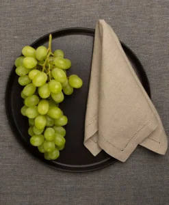 indradanush Tischwäsche|Servietten|Leinen Servietten Minihohlsaum