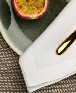 indradanush Tischwäsche|Servietten|Leinen Servietten Minihohlsaum