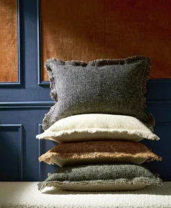 u00c9litis Kissen|Leinen- und Wollkissen Balzac