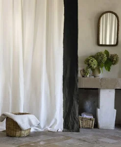 u00c9litis Vorhänge|Leinen Vorhang Paintbrush