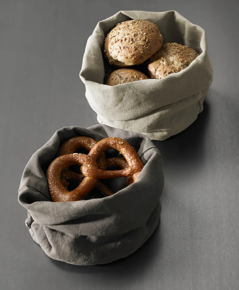 Society Limonta Brotkörbe|Leinenbrotkorb Tab Bread Holder