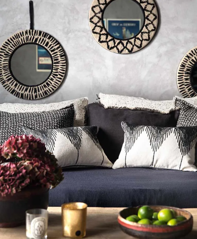 u00c9litis Kissen|Leinenkissen Joséphine