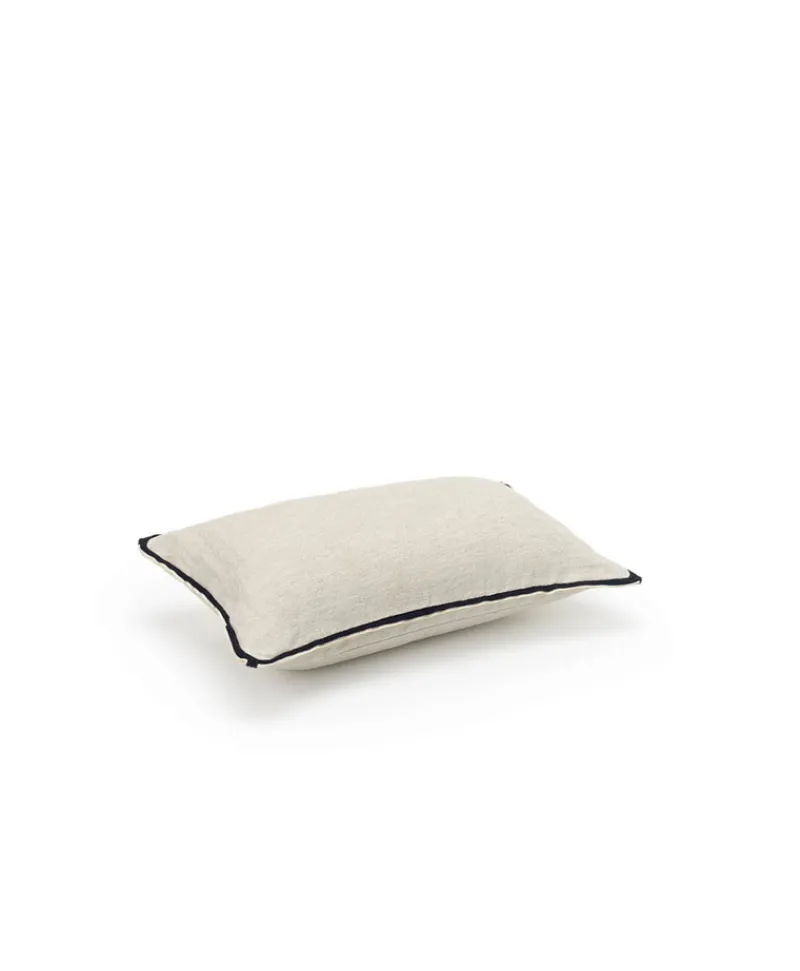 u00c9litis Kissen|Leinenkissen Manhattan