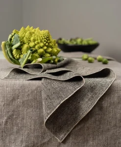 Erika Vaitkute Servietten|Leinenserviette 6er Set "AUDRA"