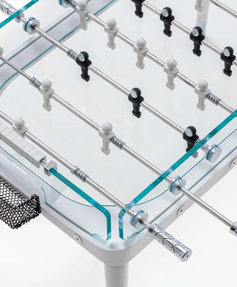 Teckell Edles Handwerk|Spiele|Luxuriöser Tischkicker 90° Minuto Matte