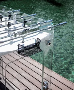 Teckell Edles Handwerk|Spiele|Luxuriöser Tischkicker Cristallino Outdoor