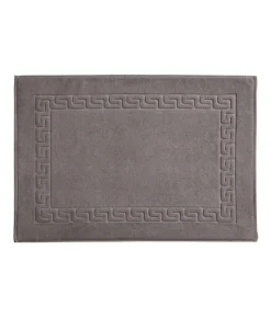 weseta Luxusfrottier Neutrale Badematten|Luxus-Badevorleger Dreamflor mit Mäanderbordüre