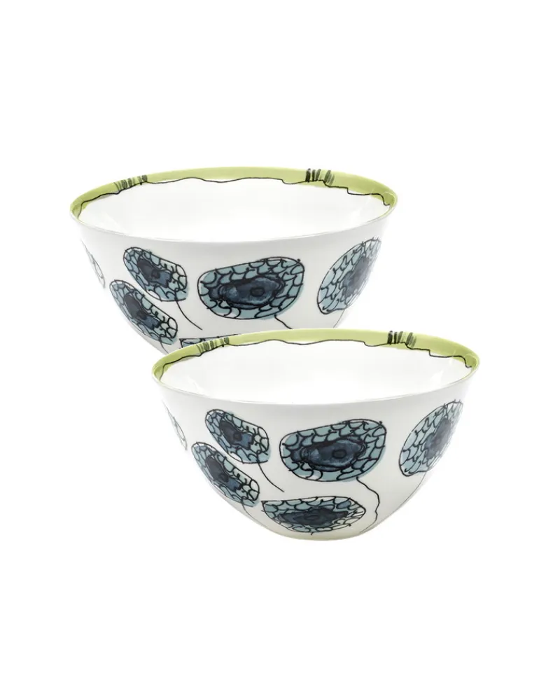 Serax Porzellan|Schüsseln Und Schalen|Midnight Flowers Schalen by Marni