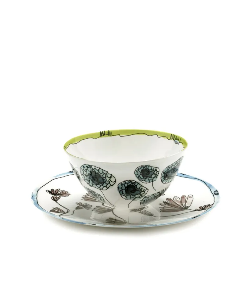 Serax Porzellan|Schüsseln Und Schalen|Midnight Flowers Schalen by Marni