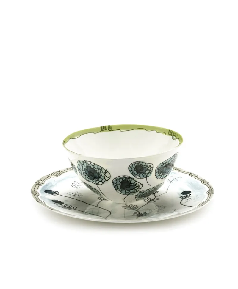 Serax Porzellan|Schüsseln Und Schalen|Midnight Flowers Schalen by Marni