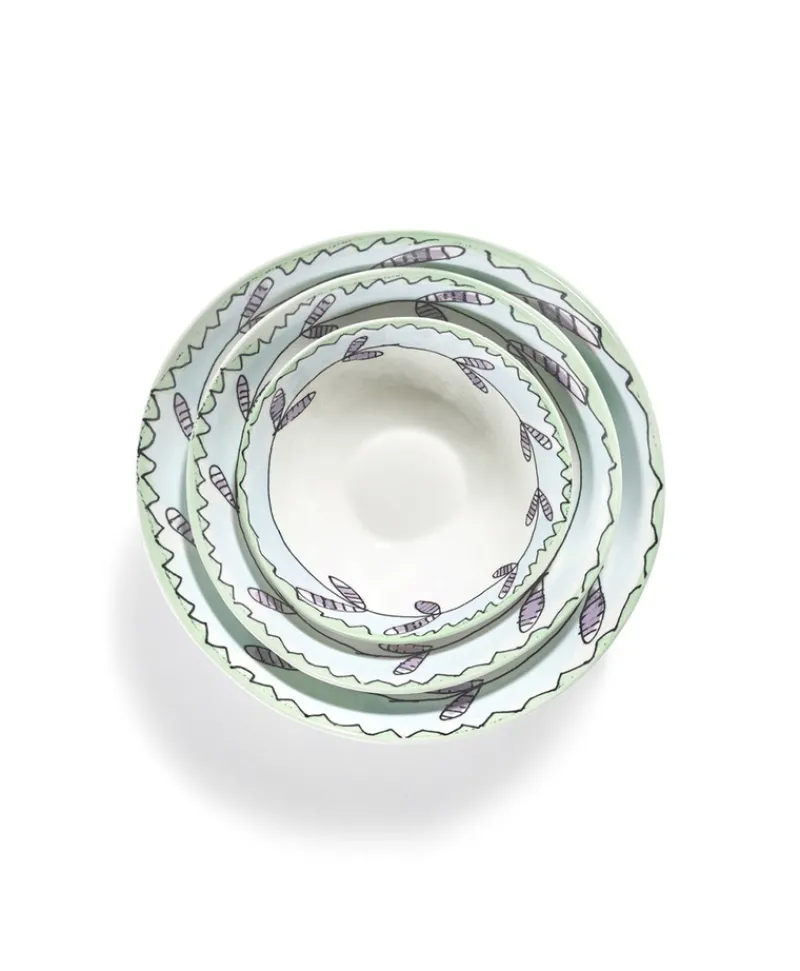 Serax Porzellan|Schüsseln Und Schalen|Midnight Flowers Schalen by Marni