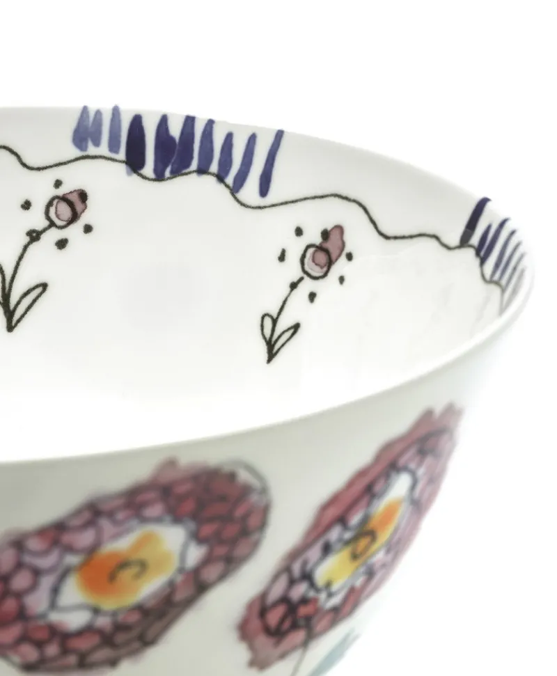 Serax Porzellan|Schüsseln Und Schalen|Midnight Flowers Schalen by Marni