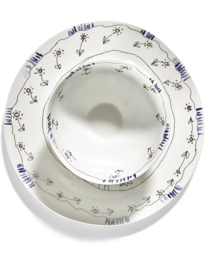 Serax Porzellan|Schüsseln Und Schalen|Midnight Flowers Schalen by Marni