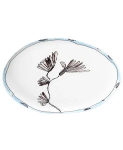 Serax Porzellan|Serviergeschirr|Midnight Flowers Servierplatten by Marni