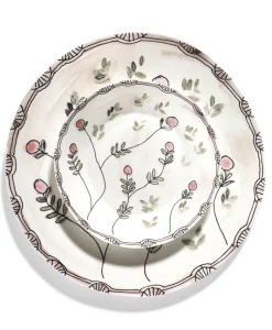 Serax Porzellan|Serviergeschirr|Midnight Flowers Servierplatten by Marni