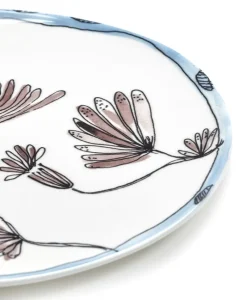 Serax Porzellan|Serviergeschirr|Midnight Flowers Servierplatten by Marni