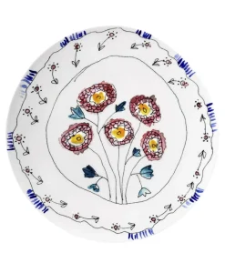 Serax Porzellan|Serviergeschirr|Midnight Flowers Servierplatten by Marni