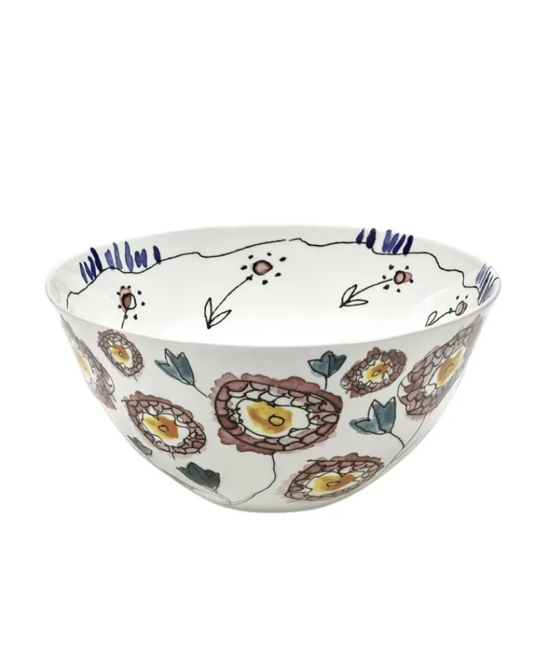 Serax Porzellan|Schüsseln Und Schalen|Midnight Flowers Servierschalen by Marni