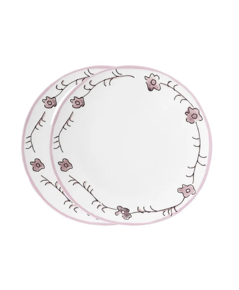 Serax Porzellan|Teller|Midnight Flowers Teller by Marni