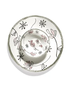 Serax Porzellan|Teller|Midnight Flowers Teller by Marni