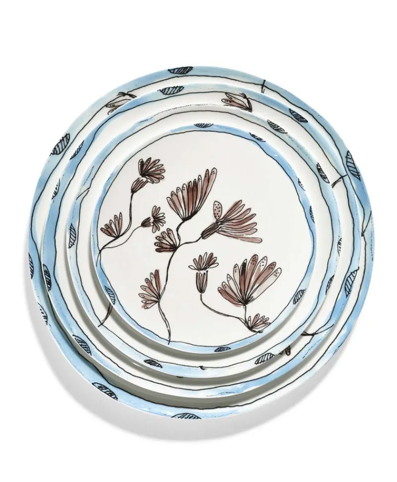 Serax Porzellan|Teller|Midnight Flowers Teller by Marni