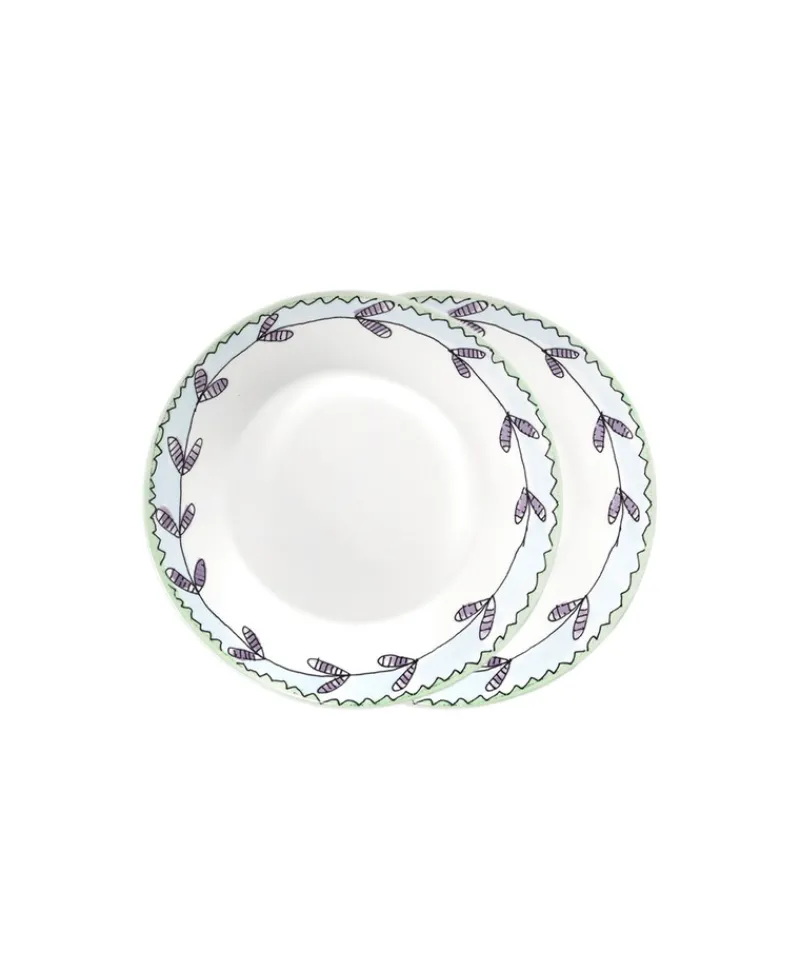 Serax Porzellan|Teller|Midnight Flowers Teller by Marni