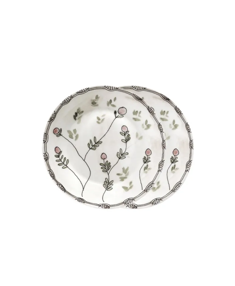 Serax Porzellan|Teller|Midnight Flowers Teller by Marni