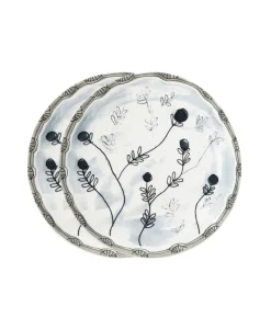 Serax Porzellan|Teller|Midnight Flowers Teller by Marni