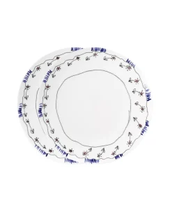 Serax Porzellan|Teller|Midnight Flowers Teller by Marni