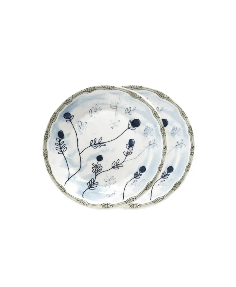 Serax Porzellan|Teller|Midnight Flowers Teller by Marni