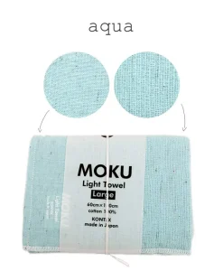 KENKAWAI Japanische Handtücher|Moku leichtes Baumwoll-Handtuch