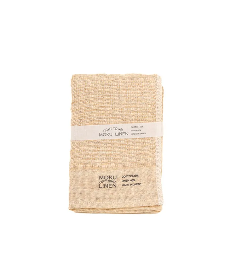 KENKAWAI Leinen|MOKU leichtes Leinen-Handtuch