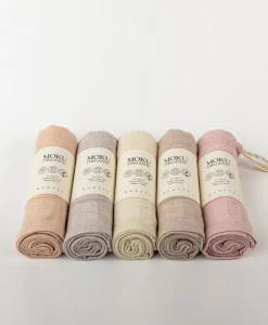 KENKAWAI Japanische Handtücher|Moku Organic Tenugui-Handtuch