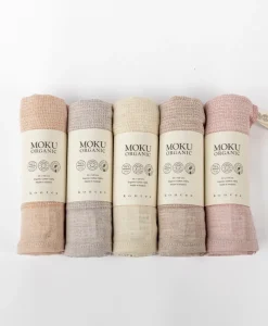 KENKAWAI Japanische Handtücher|Moku Organic Tenugui-Handtuch