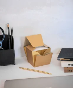 GMUND Papier Papeterie|Notizblock Cube - Natürliche Baumwolle