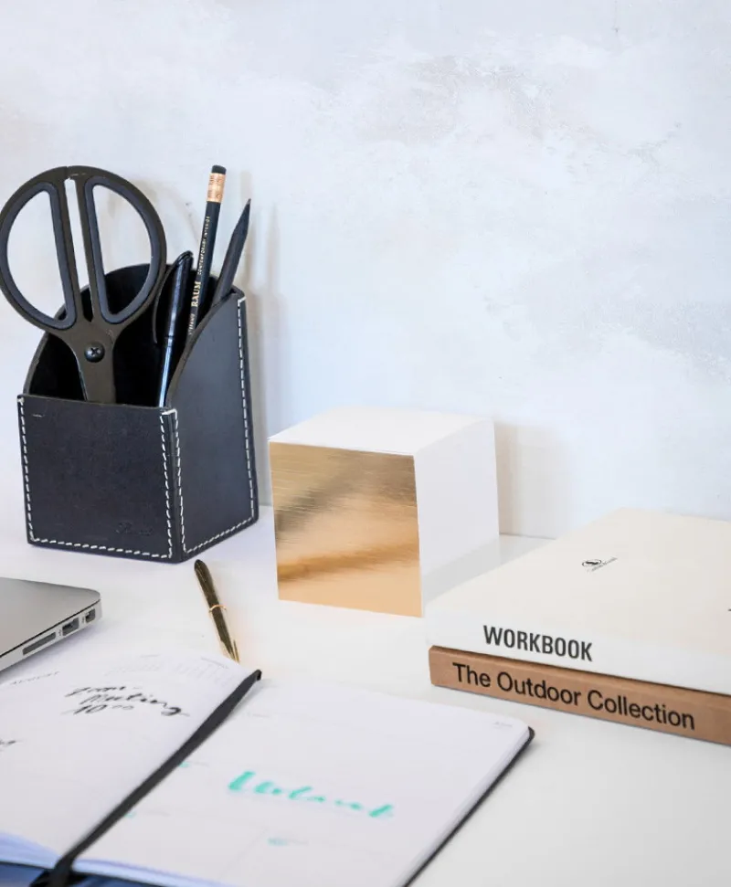 GMUND Papier Papeterie|Notizblock Cube - Natürliche Baumwolle