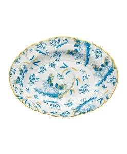 Ginori 1735 Asiatische Küche|Porzellan|Oro di Doccia Servierplatten oval